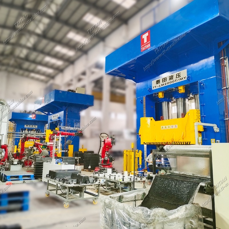 2000Tons Composites Hydraulic Press for nytt Energy Vehicle Battery Case